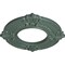 Ekena Millwork Benson Ceiling Medallion (Fits Canopies up to 4 1/8"), 9"OD x 4 1/8"ID x 5/8"P, Cloud Burst CM09BNCBF - alternate 5